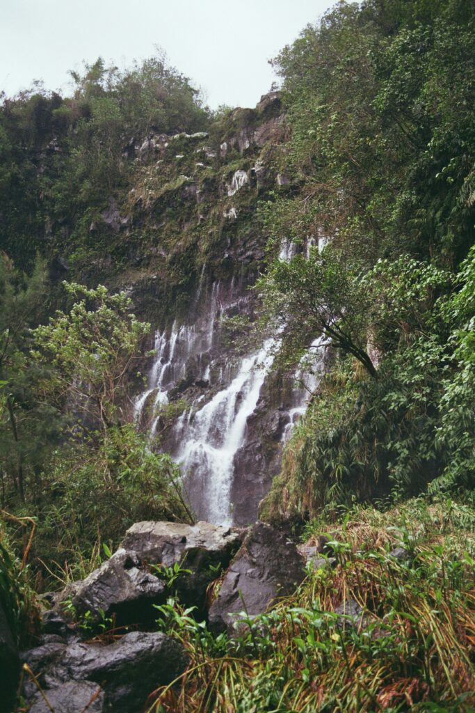 photo de la cascade du voile de la mariée